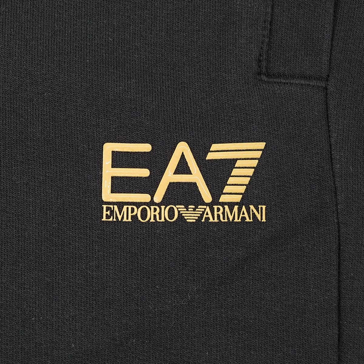 スウェットパンツ EMPORIO ARMANI EA7 ブラック×ゴールド - ジェガール