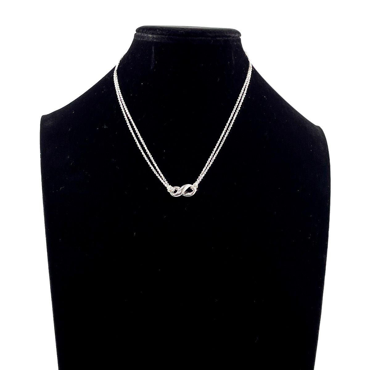 【美品】TIFFANY インフィニティネックレス シルバー ティファニー ネックレス インフィニティ シルバー - メルカリ