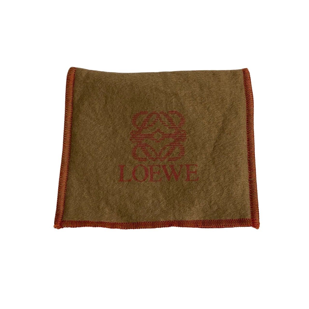 極 美品 袋付き LOEWE ロエベ アナグラム ロゴ レザー 本革 ラウンド