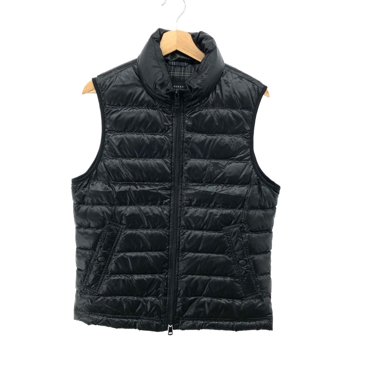 良好 BURBERRY BLACK LABEL バーバリーブラックレーベル ホースロゴ 