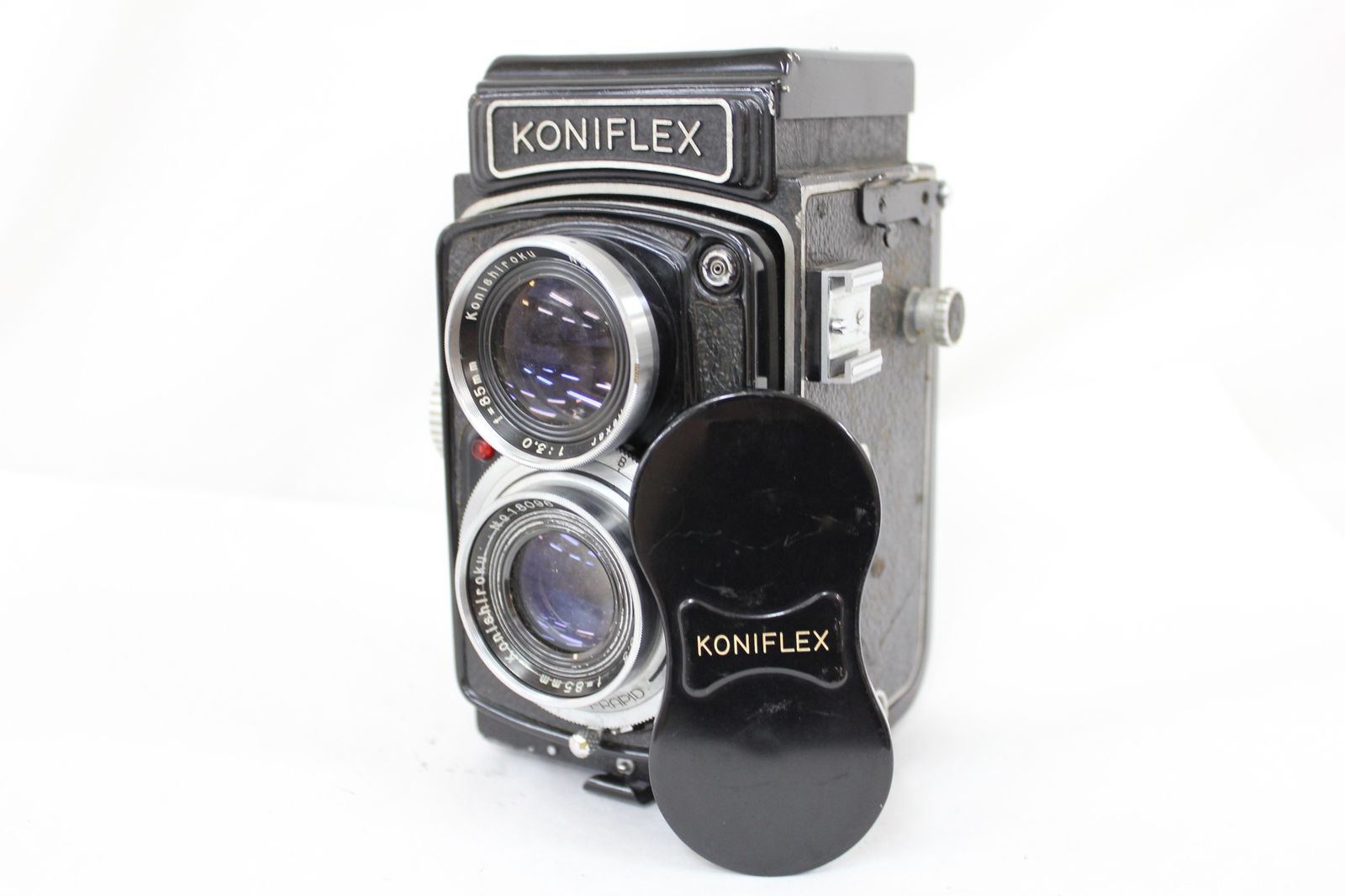 品 KONIFLEX Hexanon 85mm F3.5 二眼カメラ M6450