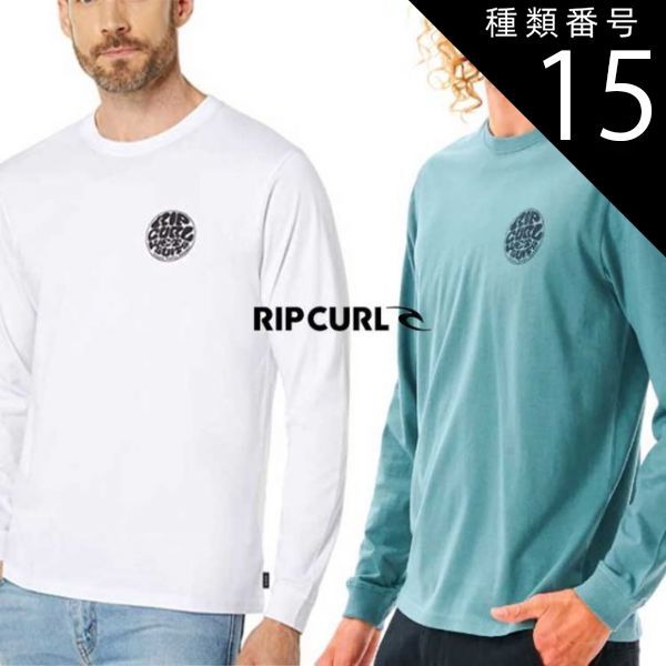 種類15：WHIT/L 【RIPCURL/リップカール】WETSUIT ICON 長袖Tシャツ メンズ ロングTシャツ 男性用 01ZMTE
