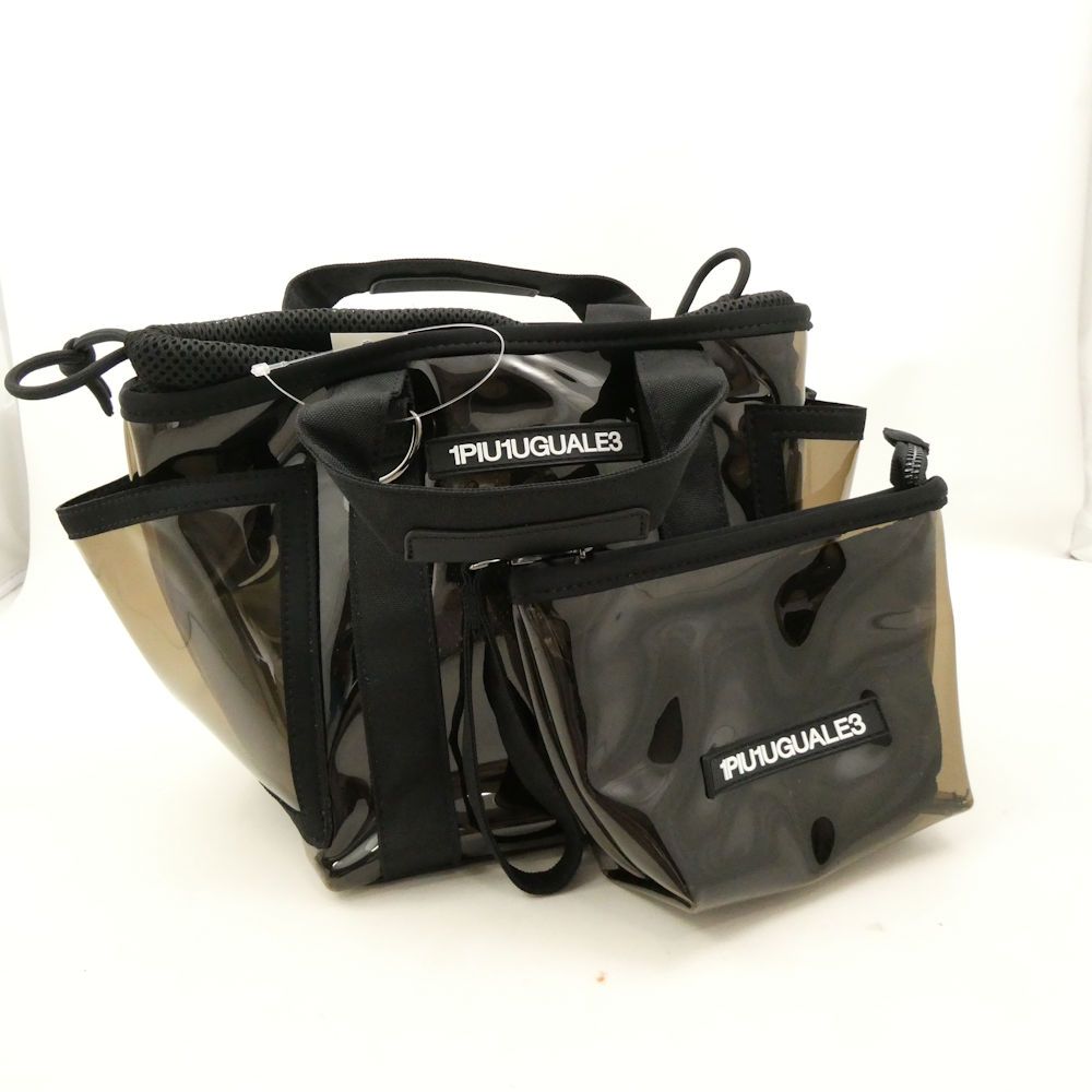 美品 1PIU1UGUALE3 ウノピュウノウグァーレトレ GRG273 113 GOLF BAG&POUCH バッグ＆ポーチ ゴルフ ビニール HM736 美品 1PIU1UGUALE3 ウノピュウノウグァーレトレ GRG273 113 GOLF