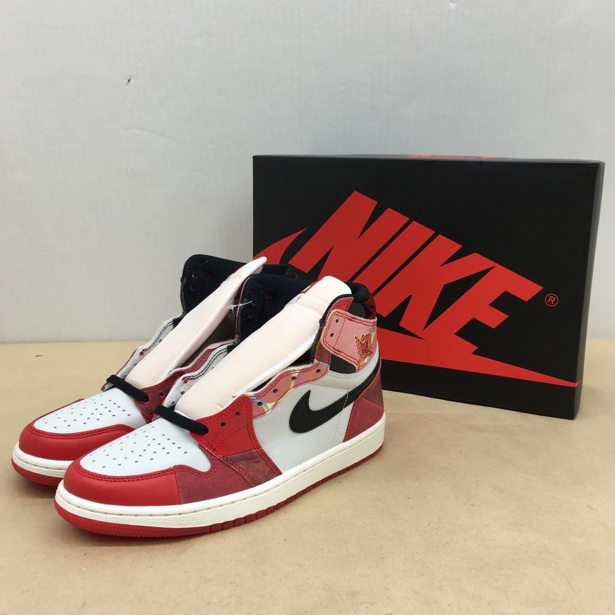 NIKE×SPIDERMAN AIR JORDAN 1 HIGH OG SP Next Chapter/Spider-Man:Across the Spider-Verse DV1748-601 サイズ 26.5cm【WS359-003】