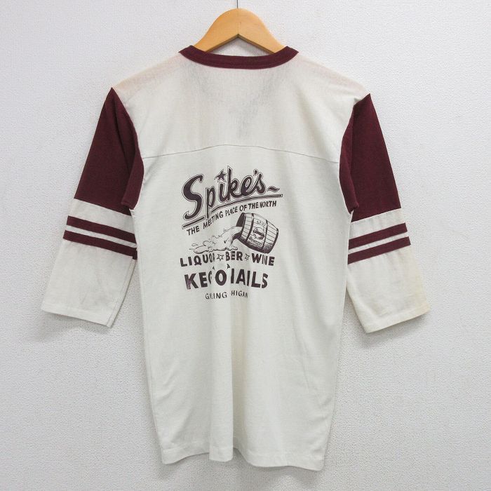 ビンテージ　フットボールtシャツ　七分袖 Champion champion 60s フットボール Tシャツ プロダクツタグ 七
