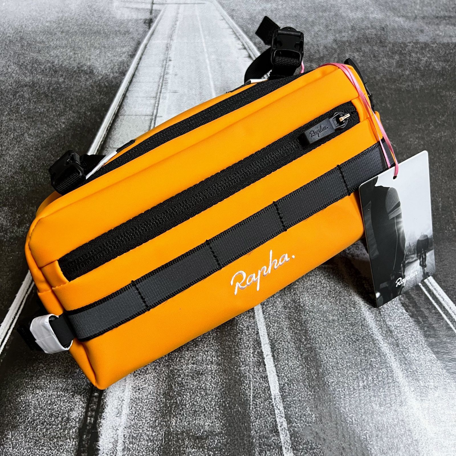 Rapha ラファ] Bar Bag バーバッグ ダークイエロー フロントバッグ 