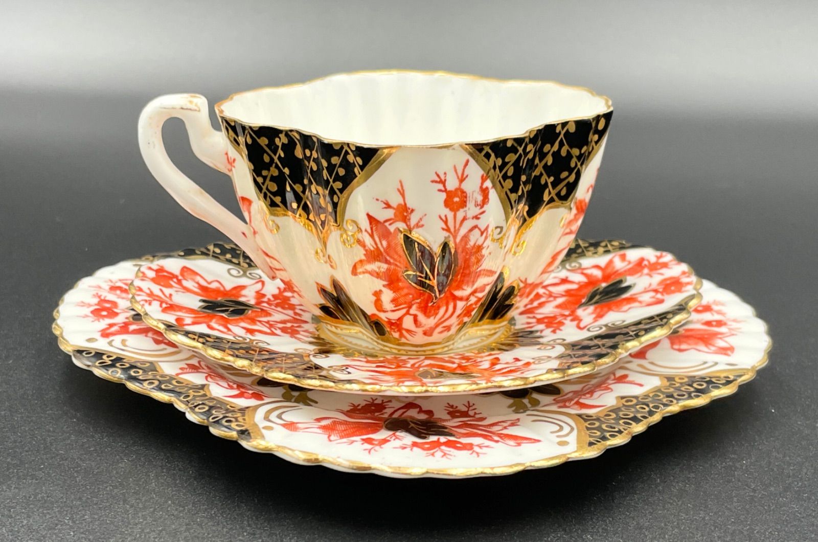 トリオ １客 ☆フォーリー Wileman ワイルマン スノードロップ シェリー トリオ 1客 ☆フォーリー Wileman ワイルマン スノードロップ