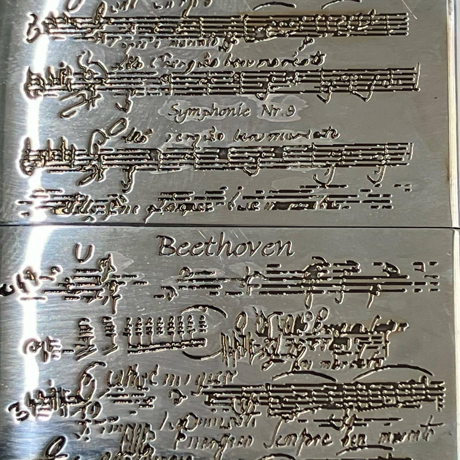 zippo ベートーヴェン 第九スコア両面 【公式通販】