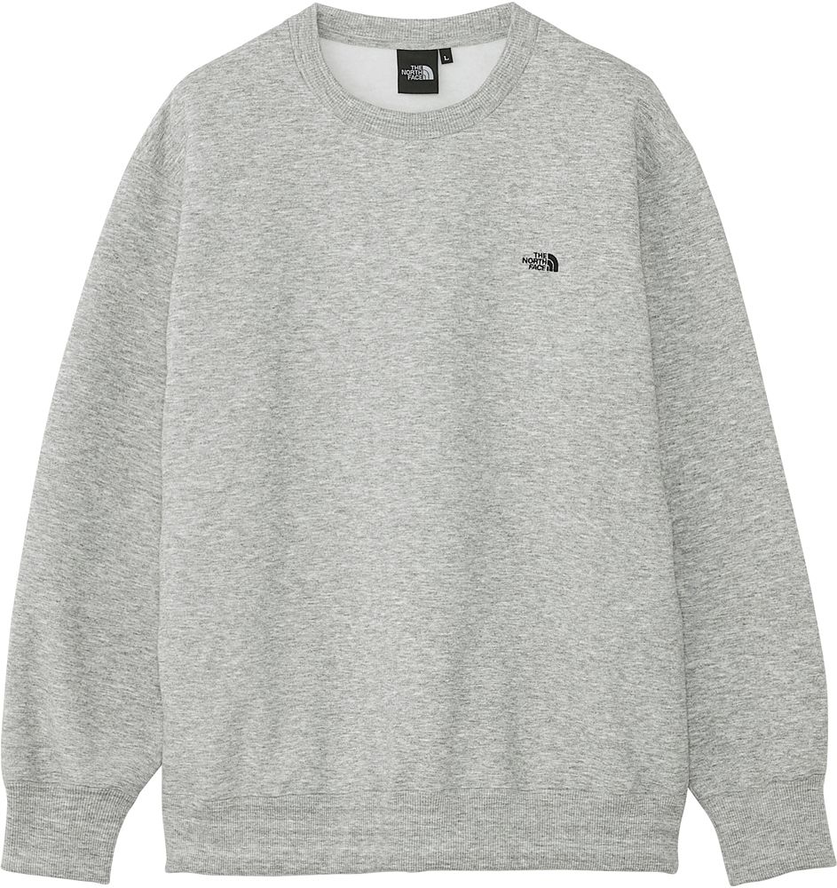 ザ ノース フェイス THE NORTH FACE アウトドア スモールロゴヘザースウェットクルー Small Logo Heather Sweat Crew トップス スウェット シャツ メンズ レディース キャンプ レジャー NT6233 Z MIXグレ