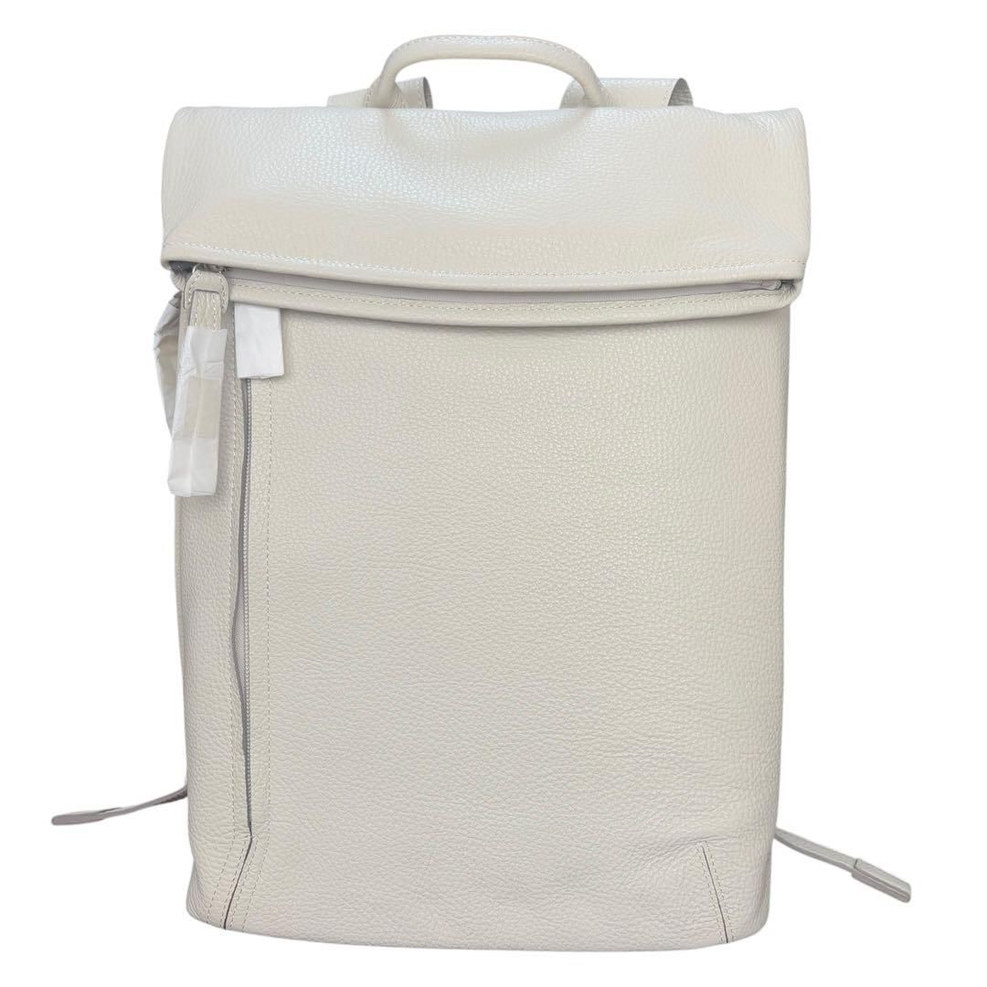 オットロッシー otto rossi 豊岡鞄 ピエガーレ レザー リュック リュックサック バックパック 蔵鞄 ロールトップ オフホワイト