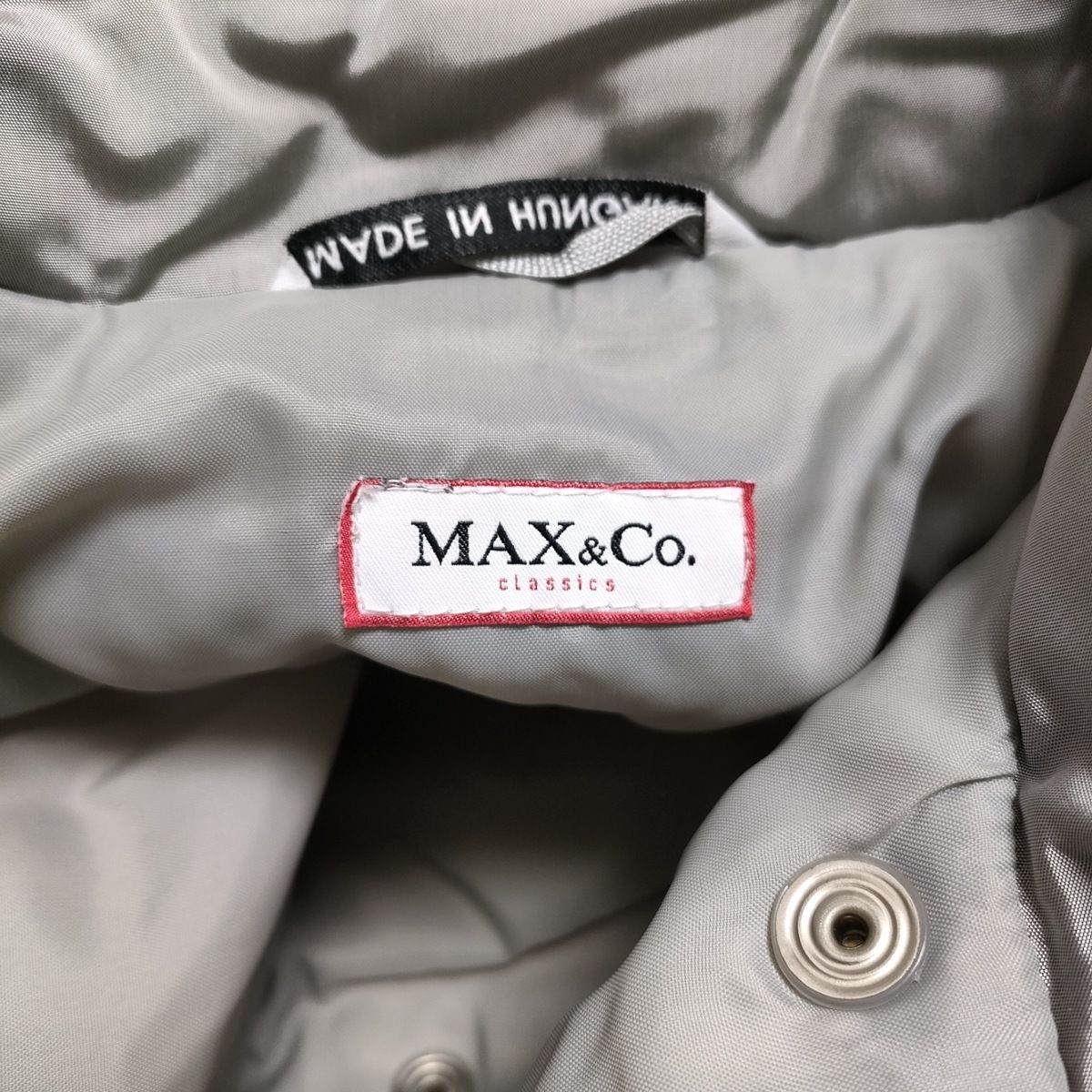 MAX&CO.(マックス&コー) コート サイズUSA 4 レディース - グレー 長袖 ...