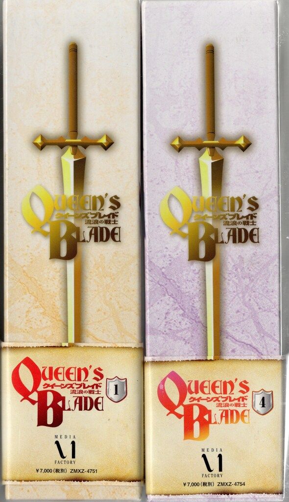 アニメBlu-ray 初回)クイーンズブレイド 流浪の戦士 全6巻 セット