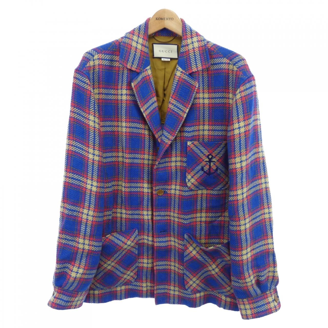 グッチ GUCCI テーラードジャケット - メルカリ