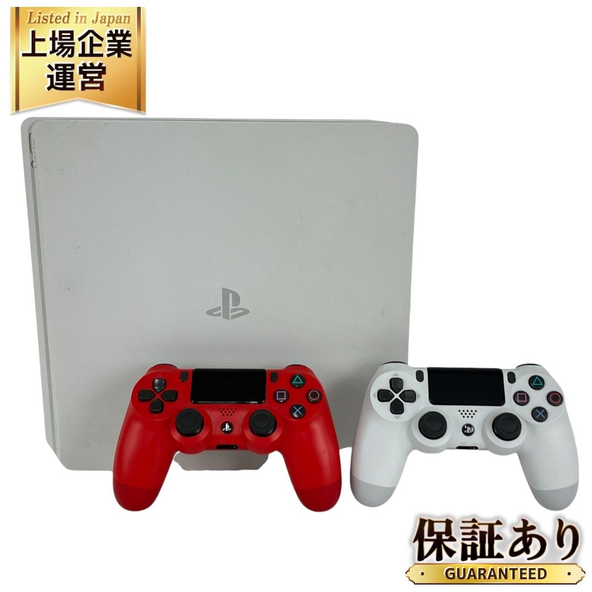 PlayStation4 CUH-2100A 500GBホワイト コントローラー