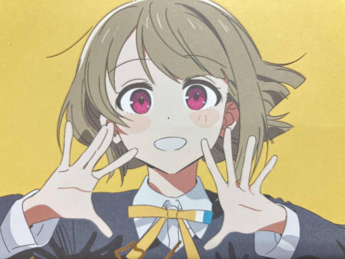 ラブライブ虹ヶ咲学園スクールアイドル同好会映画色紙中須かすみ箔押し 劇場版ラブライブ 虹ヶ咲学園スクールアイドル同好会 完結編 第