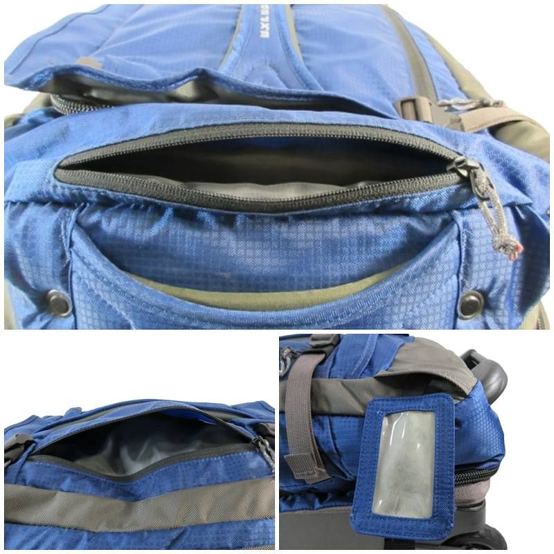 Eddie Bauer キャリーカート 青 エディーバウアー EDDIE BAUER キャリーケース キャリーバッグ スーツ