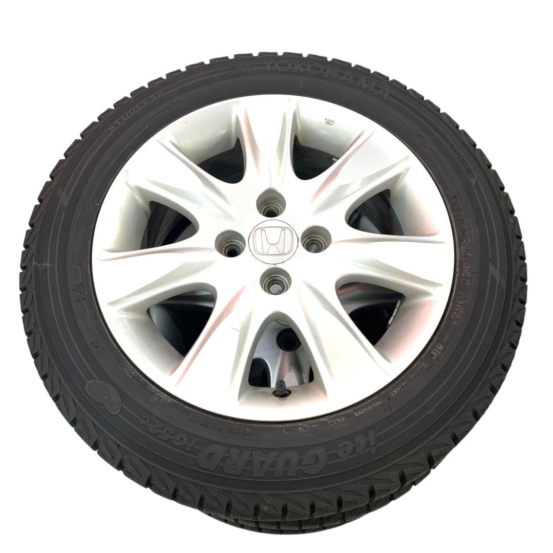 YOKOHAMA製185/60R15タイヤとHONDA純正タイヤホイールのセット