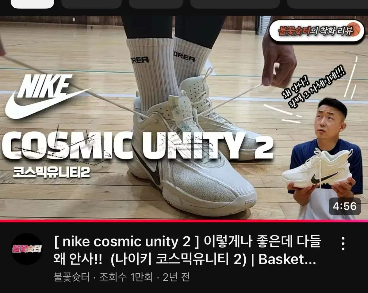 ナイキ バスケシューズ コスミックユニティ 2 265