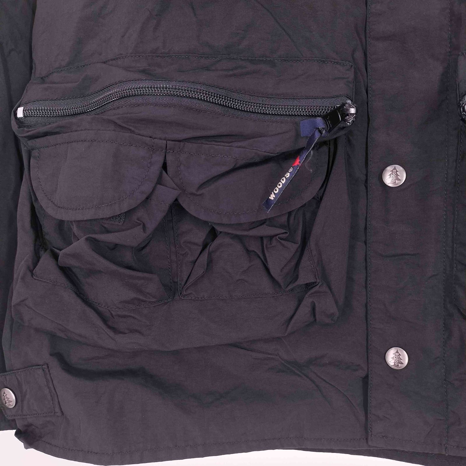 Woods フィッシングジャケット 50%OFF!! (ウッズ) WOODS 中綿入り フィッシング ジャケット