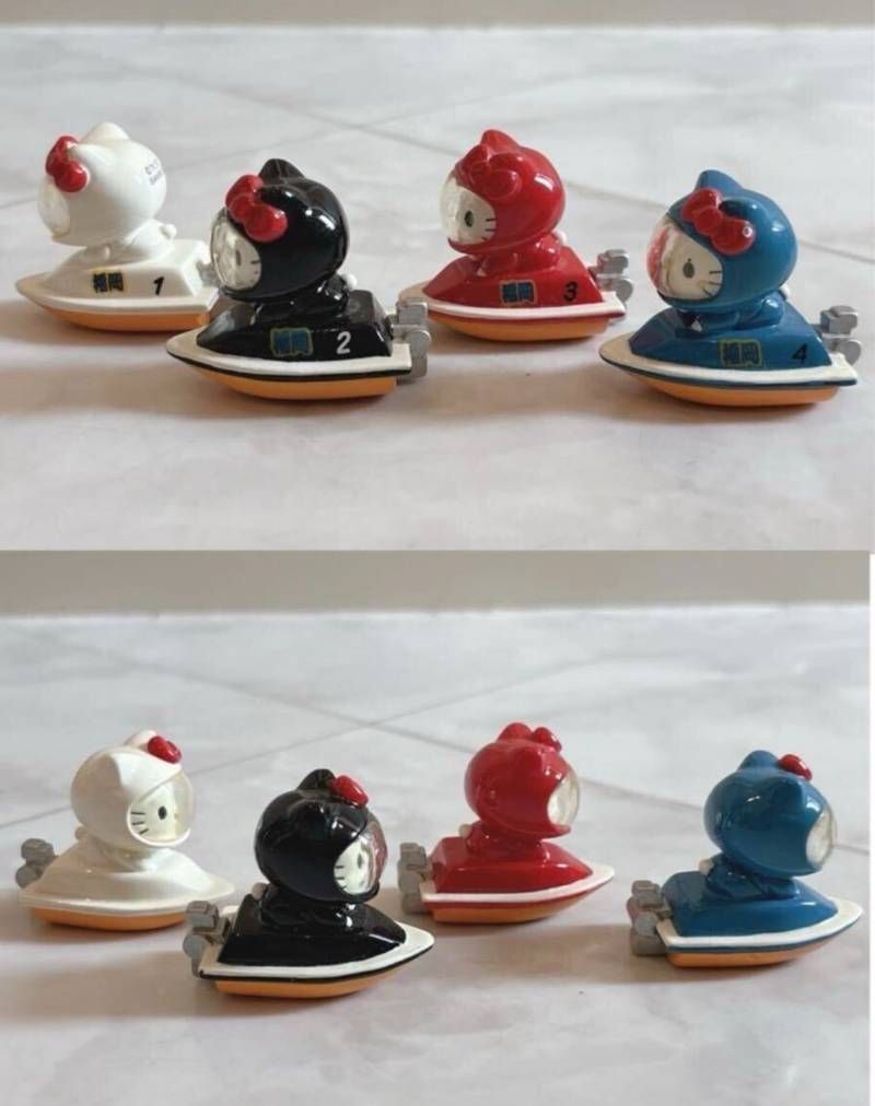 品! ハローキティ 福岡 競艇バージョン 競艇 キティ マグネット ヴィンテージ 1976年