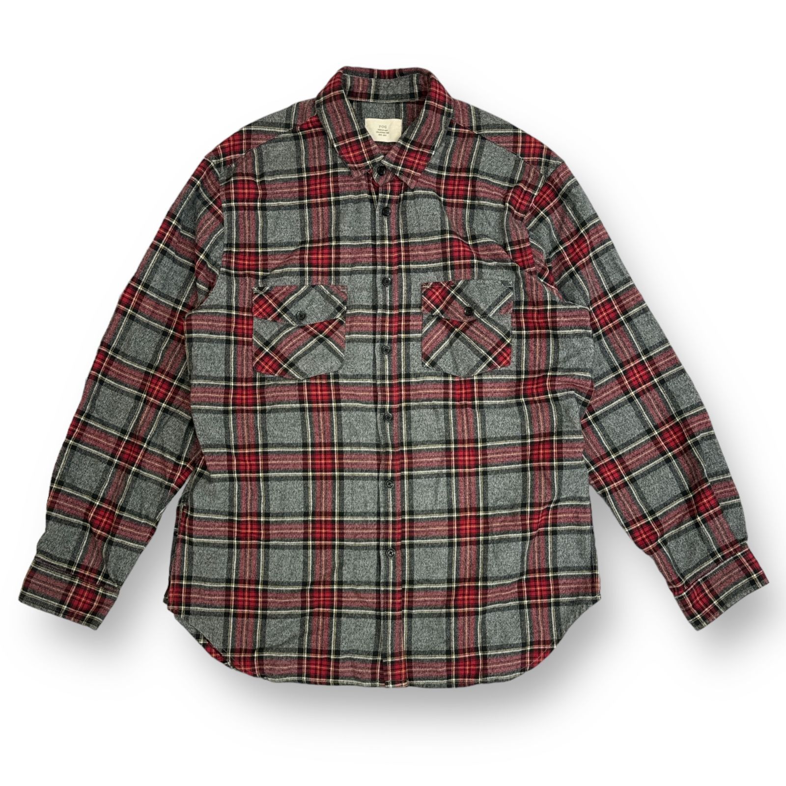 FEAR OF GOD 16AW Plaid Flannel L/S Shirt 2th シャツ ロングスリーブ 