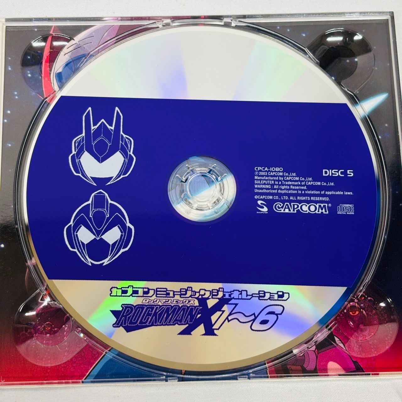 ゲームCD ロックマンX1-6 オリジナルサウンドトラック/カプコン