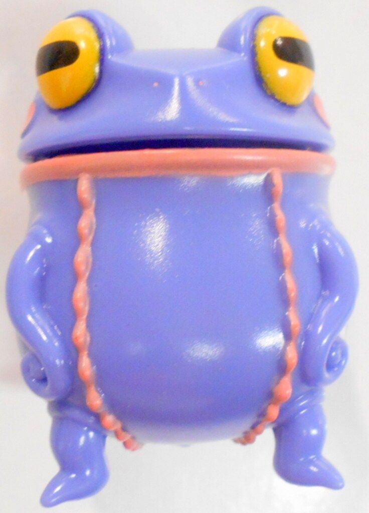 MEDICOMTOY VAG シリーズ19 スカルチュラ チビウツボカエル 青