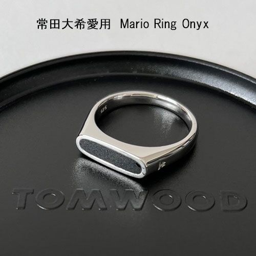 TOMWOOD Mario Ring Onyx - メルカリ