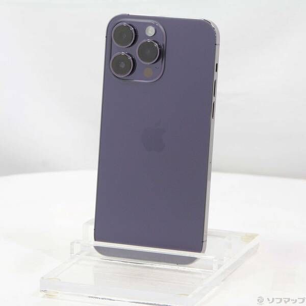 中古品〕 iPhone14 Pro Max 256GB ディープパープル MQ9E3J／A