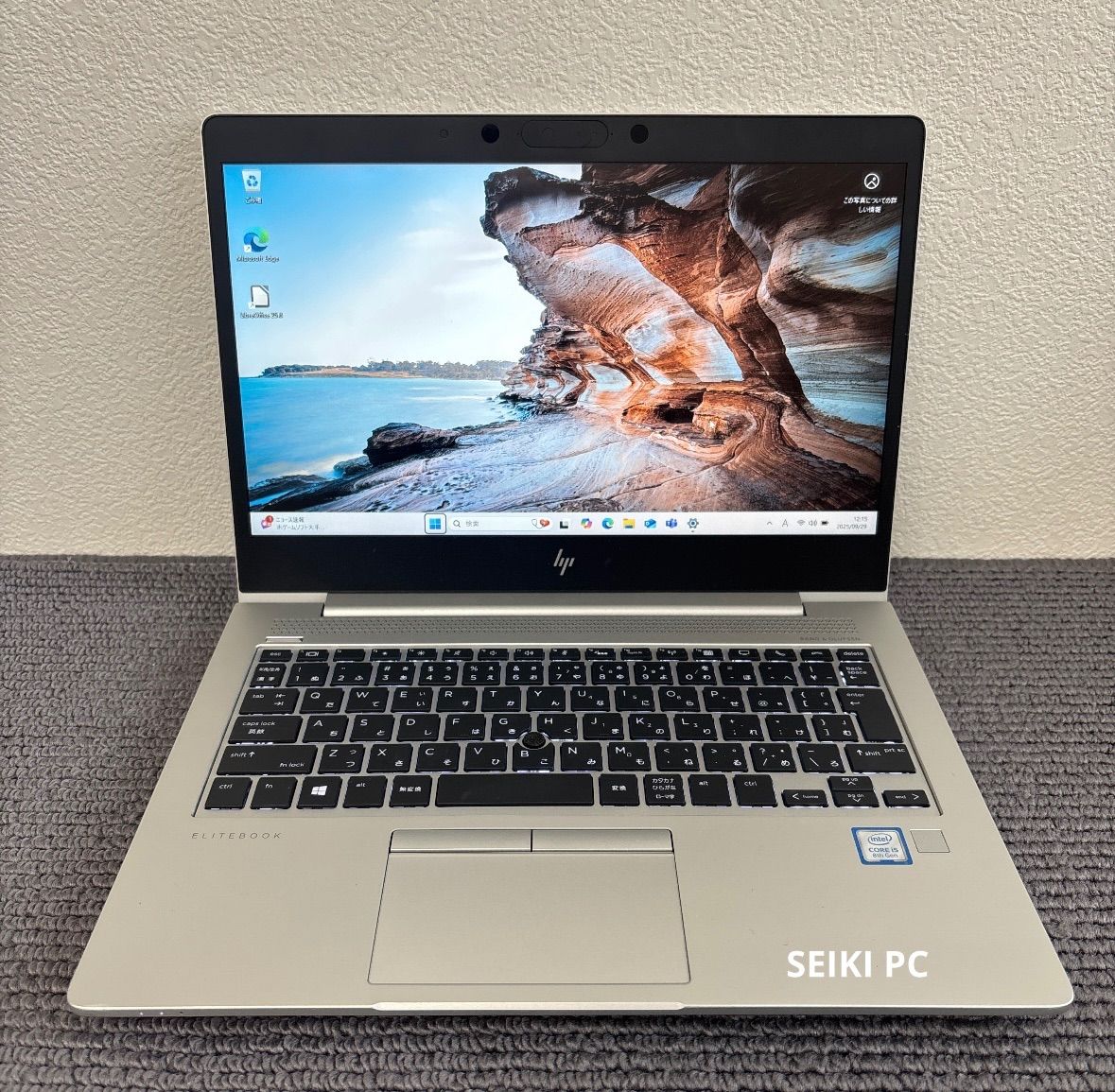 HP EliteBook 830 G6 i5-8265U メモリ8GB SSD 256GB Win11 顔認証 指紋認証