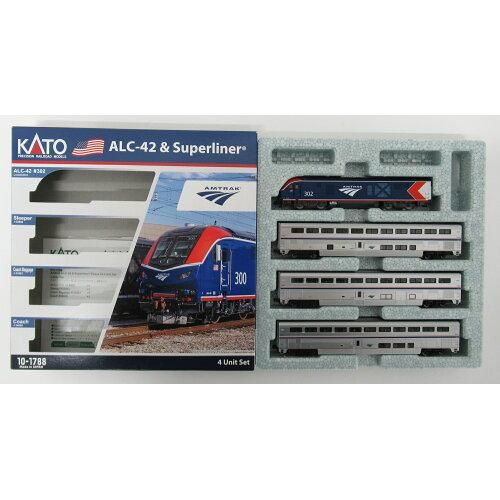 3営業日で発送 カトー 10-1788 アムトラックALC-42 ＆スーパーライナー 4両セット