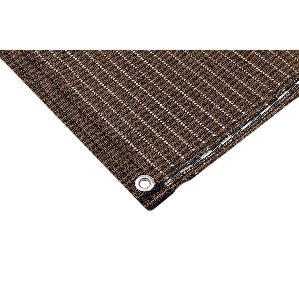 Color モカ_Size 1.8X4m_Style リニューアル品 タカショー 日よけ クールシェード エアー モカ 1.8×4m ポリエチレン CLS 従来品の1.4倍の通気性 UVカット 2 シェード サンシェード オーニング ベランダ 目隠し CL