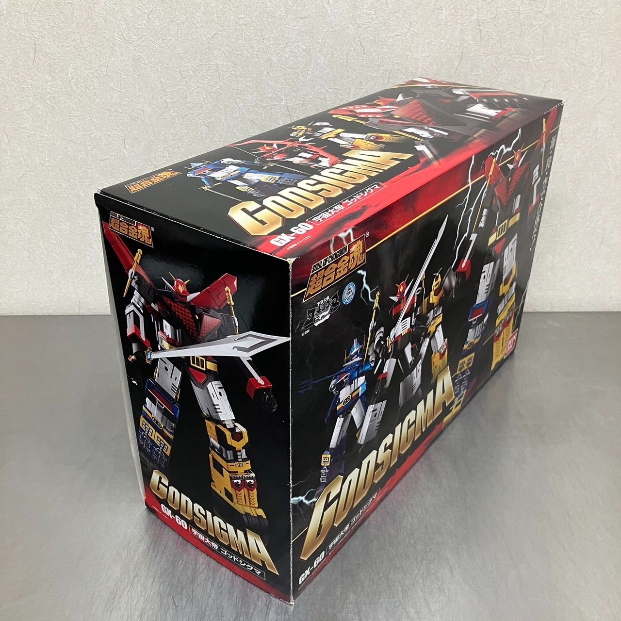 未使用 超合金魂 GX-60 宇宙大帝 ゴッドシグマ フィギュア 未使用 超合金魂 GX-60 宇宙大帝 ゴッドシグマ フィギュア