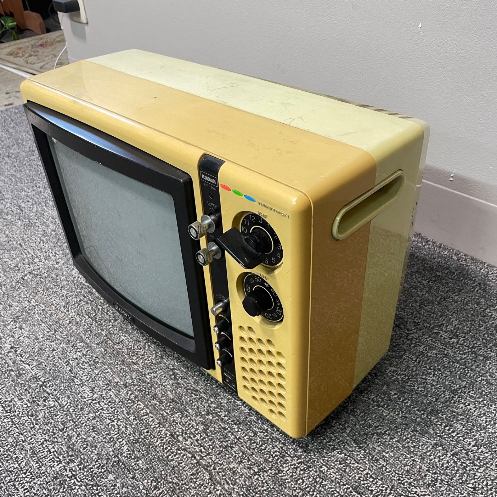 希少 SONY ソニー Trinitron トリニトロン ブラウン管 テレビ KV-1300 昭和 レトロ - メルカリ