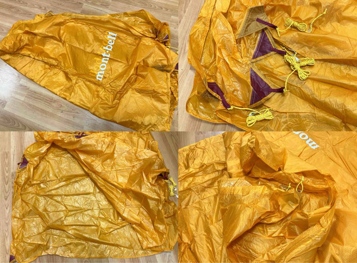 mont-bell L.W. Tarp オレンジ 未使用SL.W.タープ／mont-bell