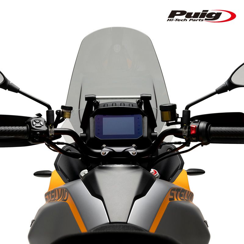Puig 21484H TOURING SCREEN SMOKE MOTO GUZZI V100 MANDELLO 23-25 プーチ ツ リングスクリーン BRIGHTFACE_UK
