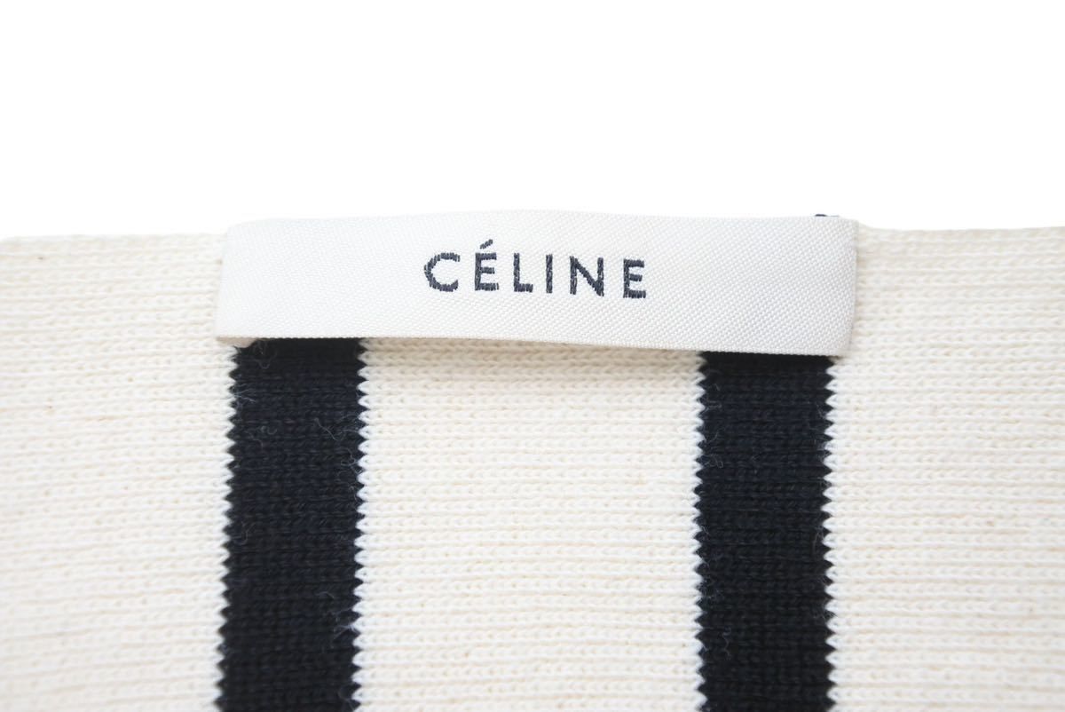 セリーヌ  2 3EU4/805A ボーダーニット レディース L CELINE セリーヌ 長袖セーター ボーダー 2 3EU4 / 805A イタリア製