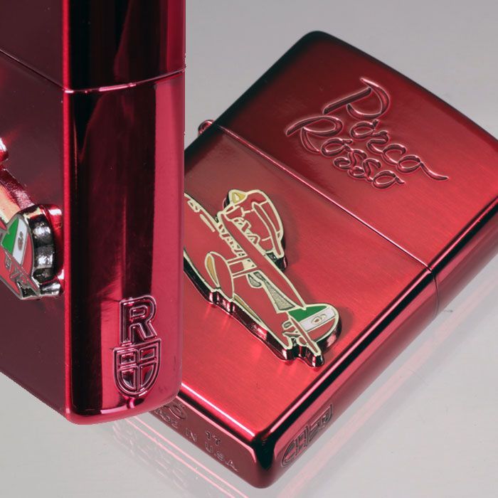 ZIPPO ジッポライター スタジオジブリ 紅の豚「ポルコ赤」NZ24