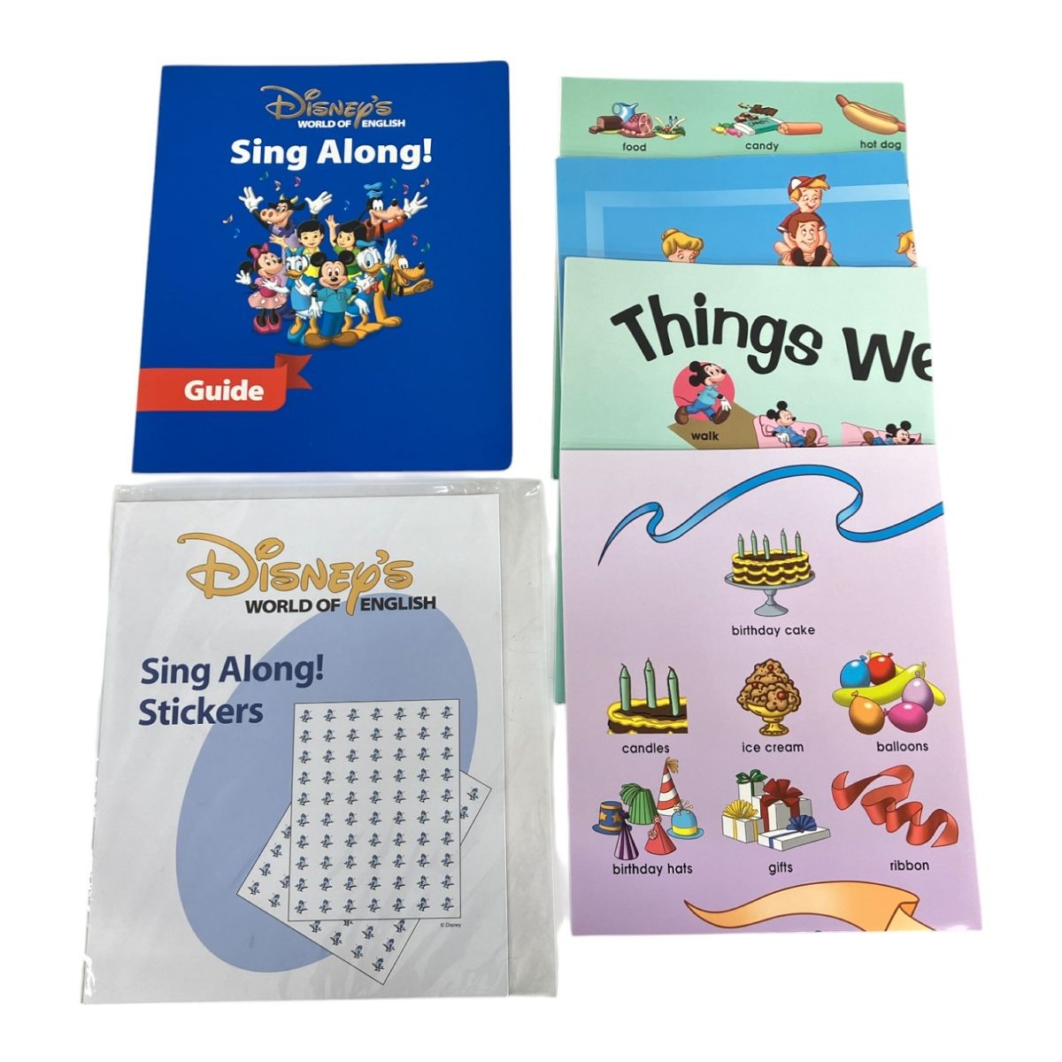 Disney - 2015年版 DWEシングアロング ワールドファミリー DWE ディズニー 英語システム 2015年頃