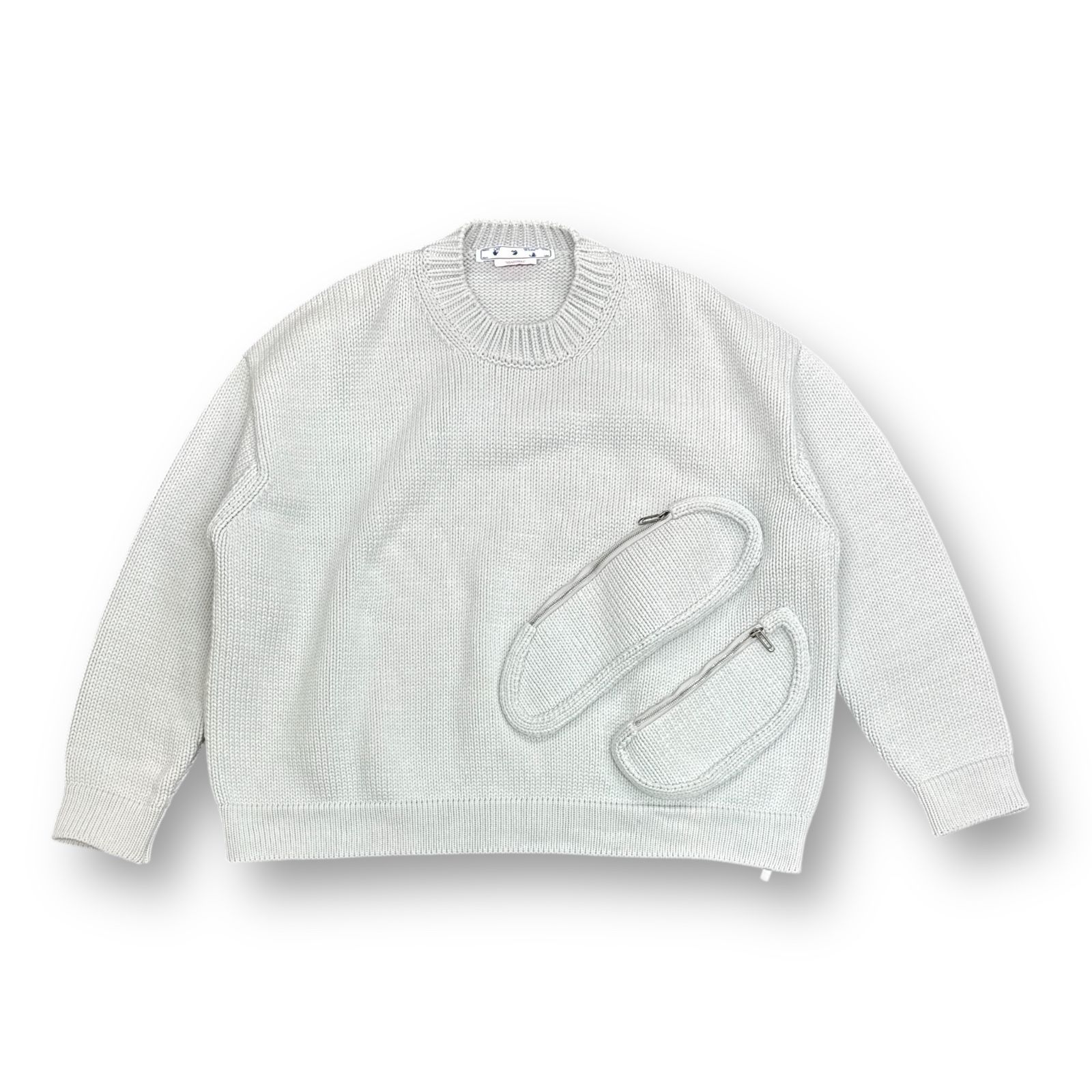 Off-White 23AW Thick Knit Sweater シックニットセーター オフ 
