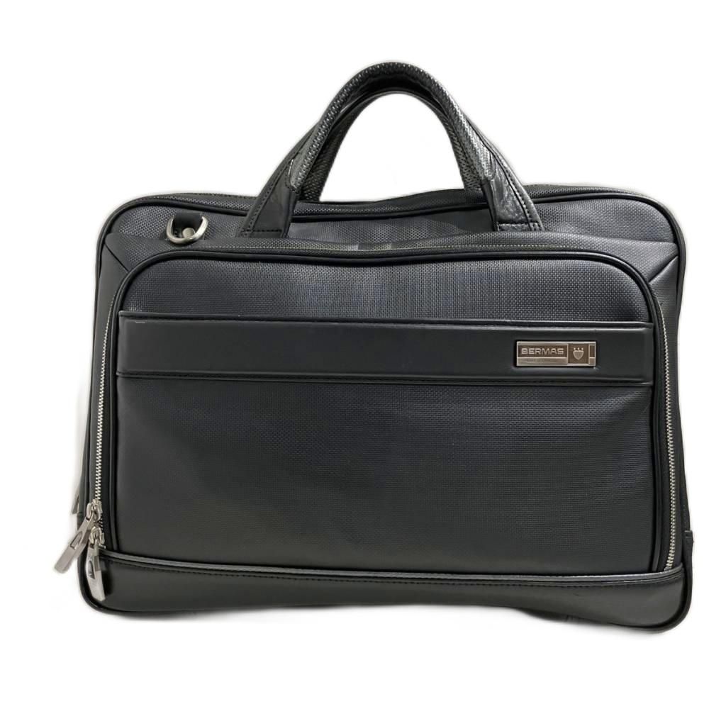【新品未使用】　【美品】BERMAS バーマス ビジネスバッグ 黒 バーマス BERMAS ブリーフケース ビジネスバッグ レザー 黒
