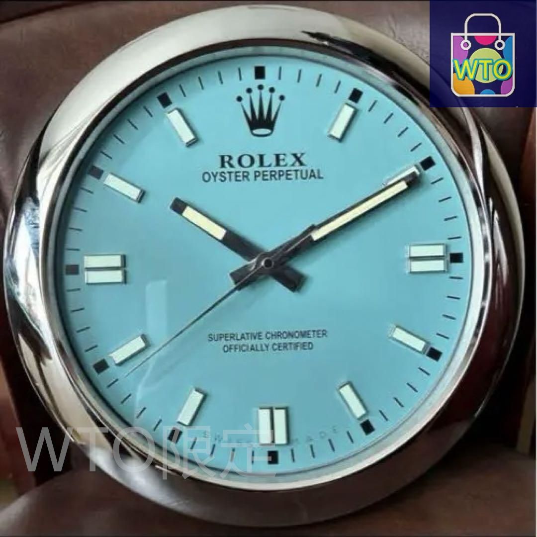 ROLEX 掛け時計　デイトナ型タイプの大型壁掛け時計。 ROLEX 掛け時計 デイトナ型タイプの大型壁掛け時計。 - メルカリ