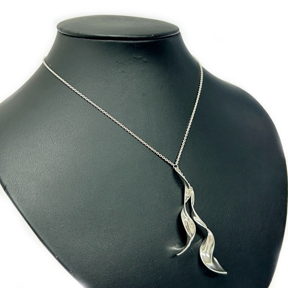 ティファニー オーキッドドロップ ダブル ネックレス フランクゲーリー 925