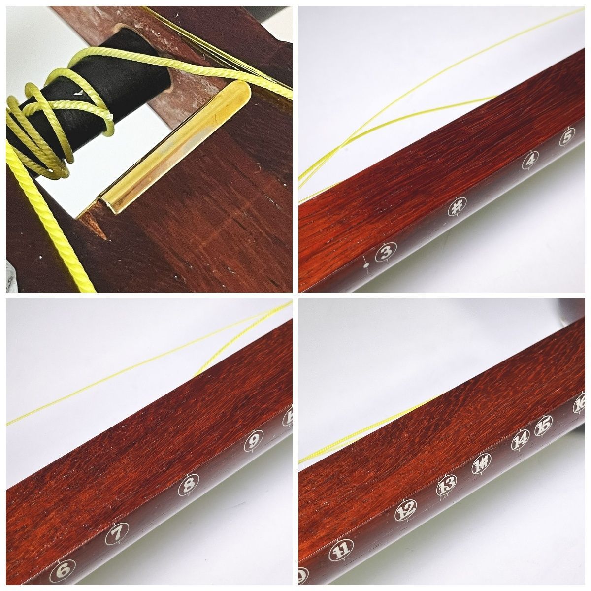 【品薄】 津軽三味線 銀河 印 太棹 花梨 人工革 人工皮 和楽器 シンプルコーデ