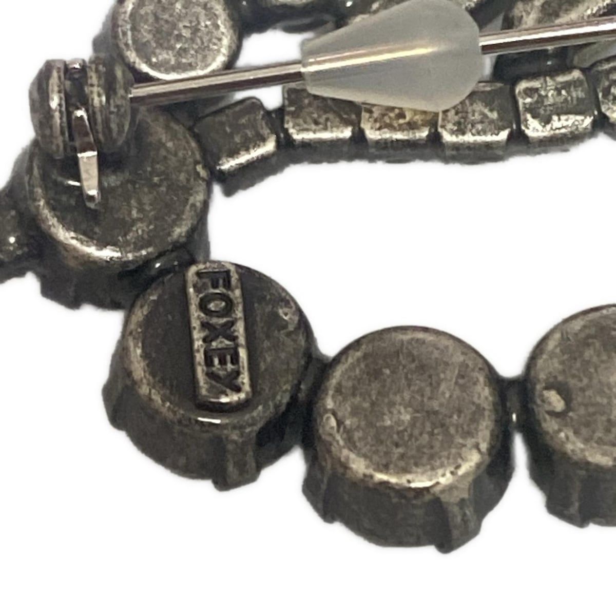 数量限定価格!! 極美品】 FOXEY 刻印あり イエロー シルバー