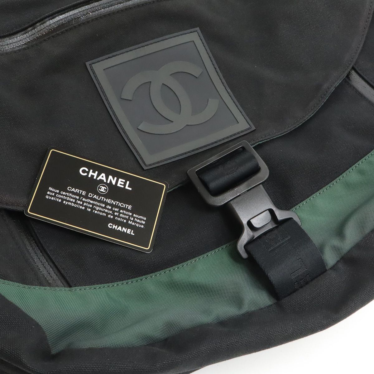 CHANEL シャネル スポーツライン ココマーク ショルダーバッグ 斜め 