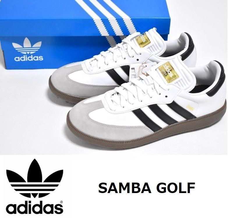 adidas SAMBA GOLF 23.5cm 24cm 24.5cm HP7879 アディダス サンバ ゴルフ ゴルフシューズ スパイク -  メルカリ