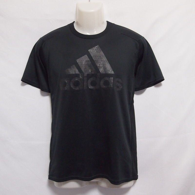 古着 メンズM Adidas アディダス ポリエステルTシャツ 長袖 練習着