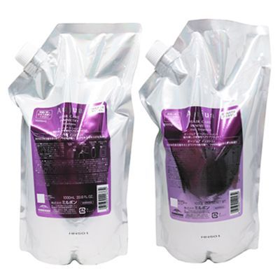 ● セット販売 ミルボン オージュア インメトリィ シャンプー 1000ml ヘアトリートメント 1000g 詰め替え レフィル 美容室専売 サロン専売 IY Aujua MILBON