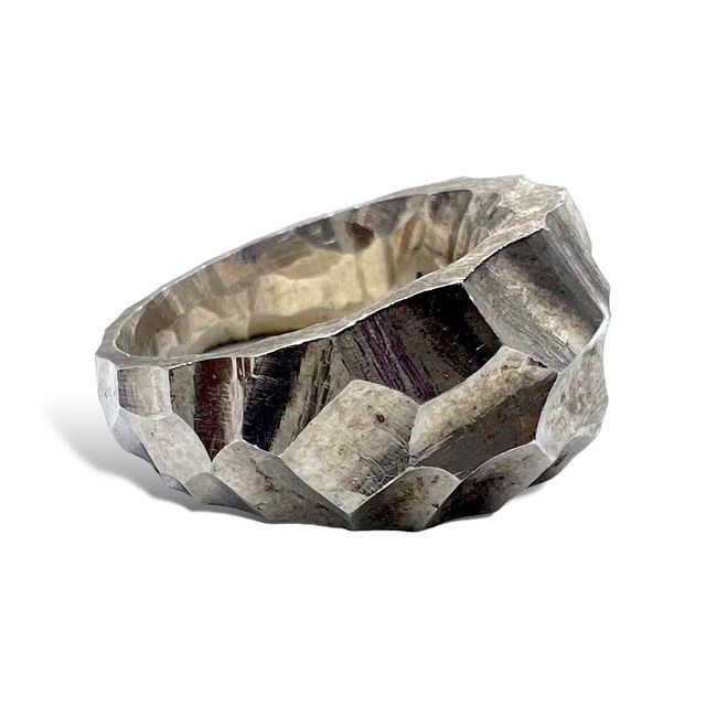 ALL BLUES シルバー リング 指輪 12号 CARVED SILVER TIRE RING NARROW 